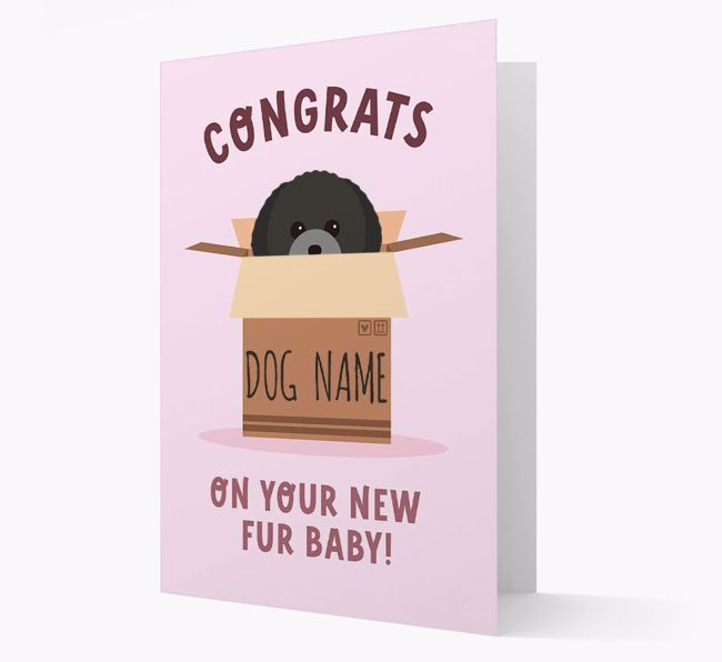 Congrats On Your New Fur Baby: Personalised {breedFullName} Card